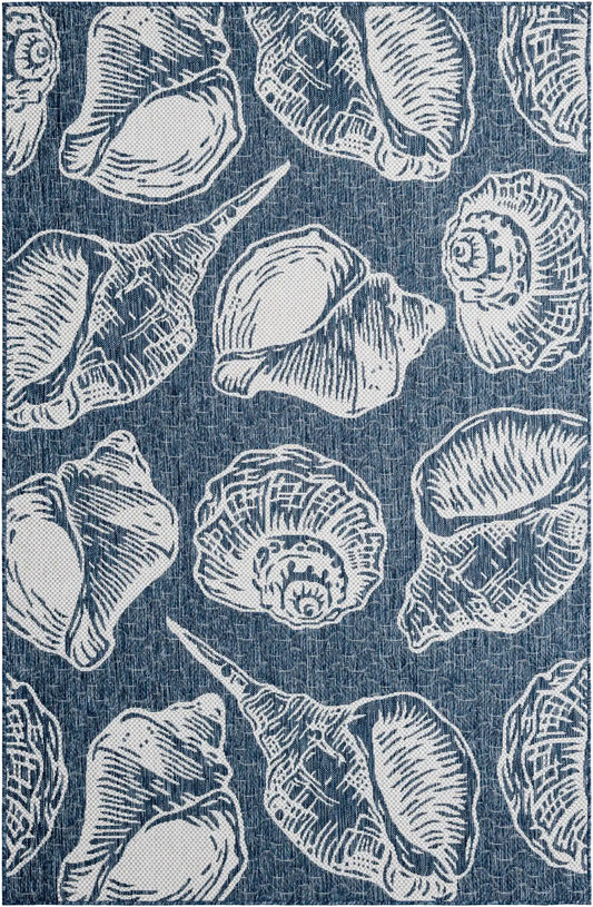 The Shell WUG Blue and White